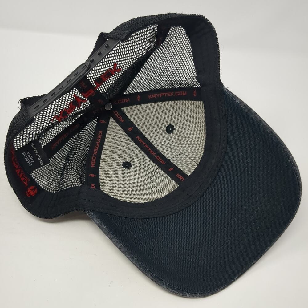 Kryptek Logo Patch Snapback Mesh Back Trucker Hat… - image 7